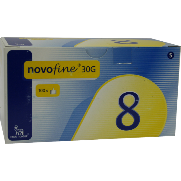 NOVOFINE Nadeln 0,30x8 mm
