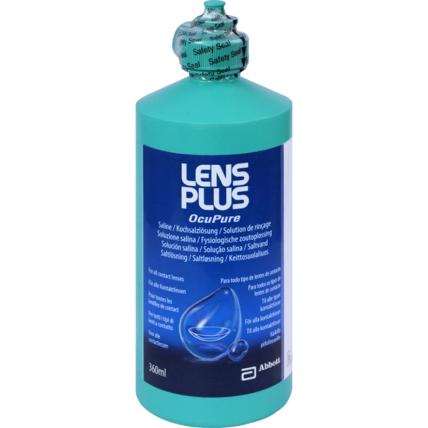 LENS PLUS Ocupure Kochsalz Lösung