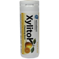MIRADENT Xylitol Chewing Gum Frucht