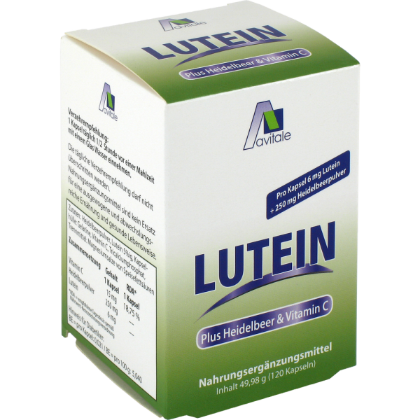 LUTEIN KAPSELN 6 mg+Heidelbeer