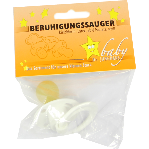 BERUHIGUNGSSAUGER kirschf.Lat.ab 6 M.weiß