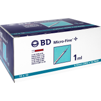 BD MICRO-FINE+ Insulinspr.1 ml U40 12,7 mm