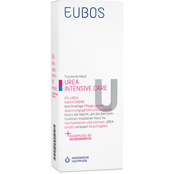 EUBOS TROCKENE Haut Urea 5% Nachtcreme