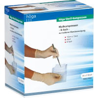 HÖGA-KOMPRESSEN 10x10 cm steril 8fach