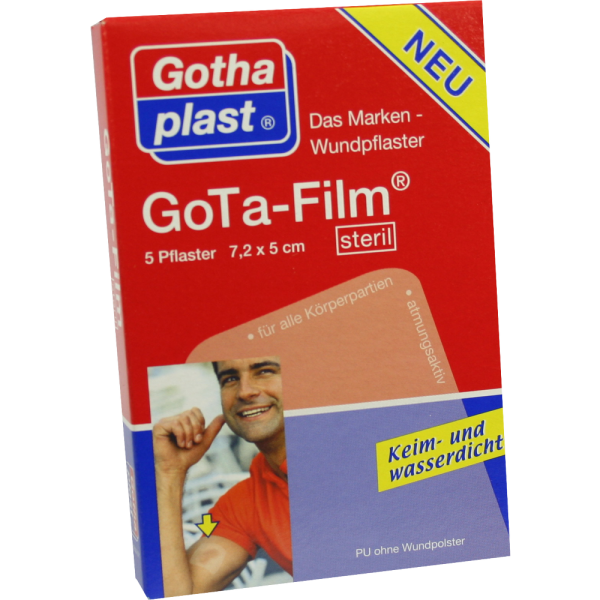 GOTA FILM steril 5x7,2 cm Pflaster