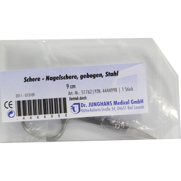 NAGELSCHERE 9 cm gebogen