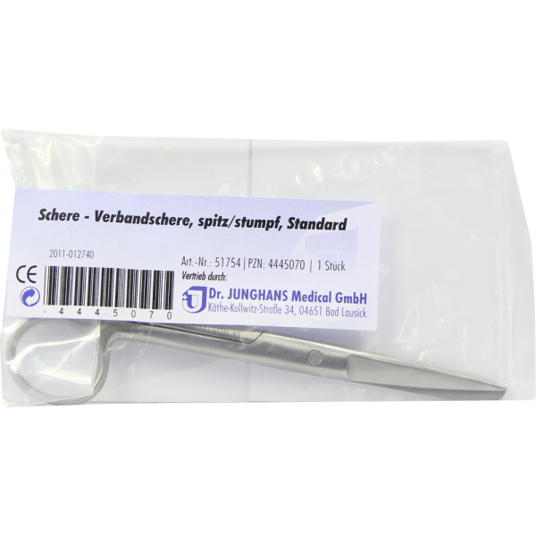 VERBANDSCHERE spitz/stumpf 13 cm
