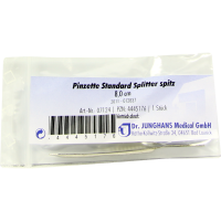 PINZETTE Splitter spitz 8 cm