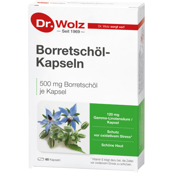BORRETSCHÖL KAPSELN Dr.Wolz