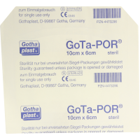 GOTA-POR Wundpflaster steril 60x100 mm