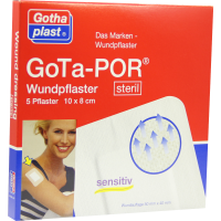 GOTA-POR Wundpflaster steril 80x100 mm