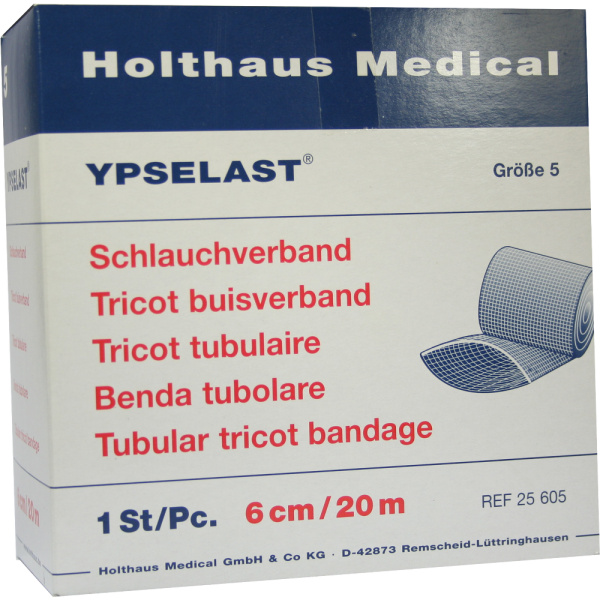 SCHLAUCHVERBAND YPSELAST Gr.5 20 m weiß