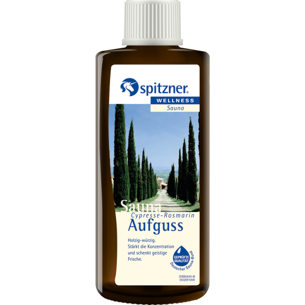 SPITZNER Saunaaufguss Cypresse Rosmar.Wellness