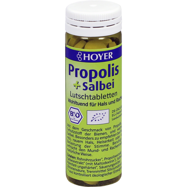 HOYER Propolis & Salbei Lutschtabletten