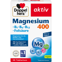 DOPPELHERZ Magnesium 400 mg Tabletten