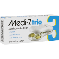 MEDI 7 trio Tablettenteiler weiß