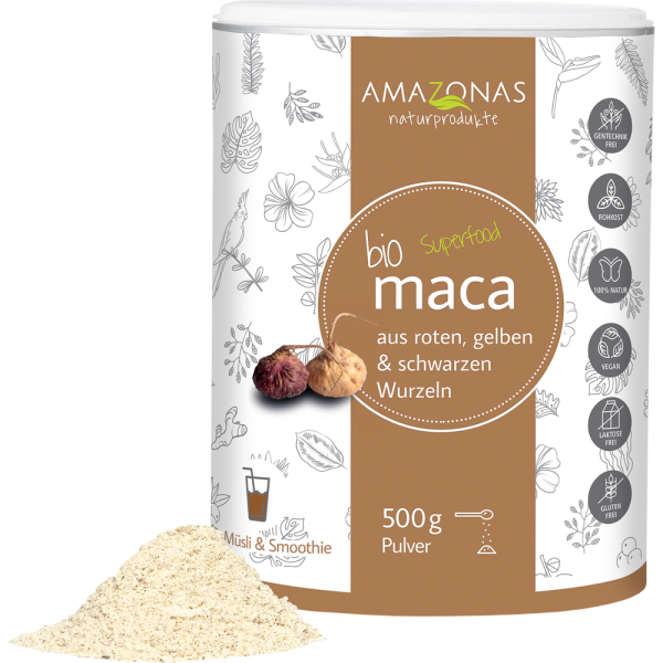 MACA 100% pur Bio Pulver