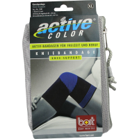 BORT ActiveColor Kniebandage XL schwarz