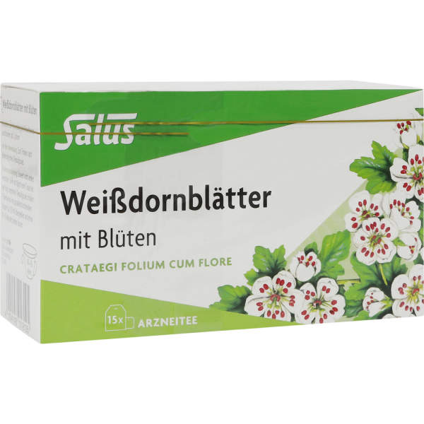 WEISSDORNBLÄTTER m.Blüten Arzneitee Bio Salus Fbtl