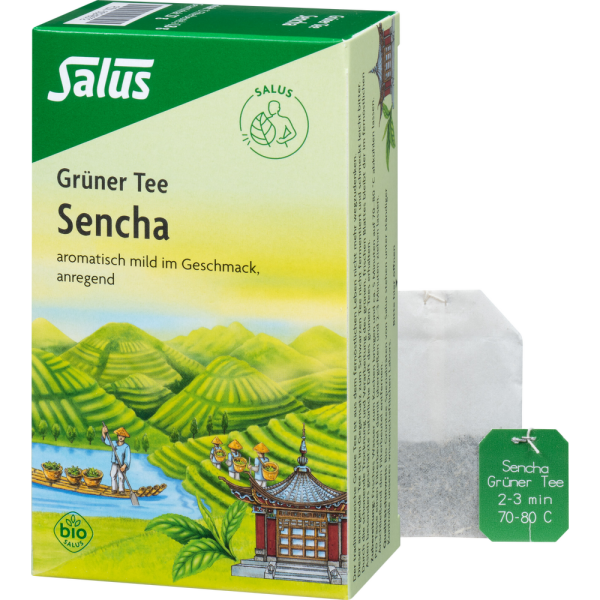GRÜNER TEE Bio Salus Filterbeutel