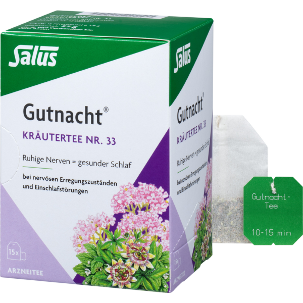 GUTNACHT Kräutertee Nr.33 Salus Filterbeutel