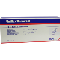 UNIFLEX Universal Binden 6 cmx5 m Zellglas weiß