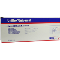 UNIFLEX Universal Binden 8 cmx5 m Zellglas weiß