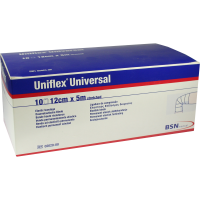 UNIFLEX Universal Binden 12 cmx5 m Zellglas weiß