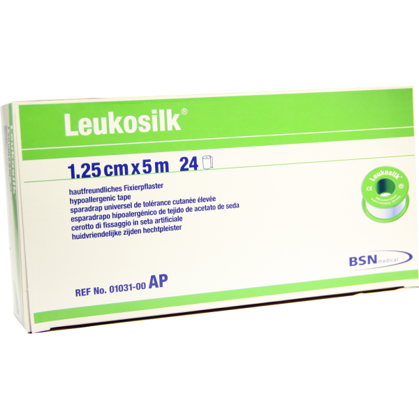 LEUKOSILK 1,25 cmx5 m