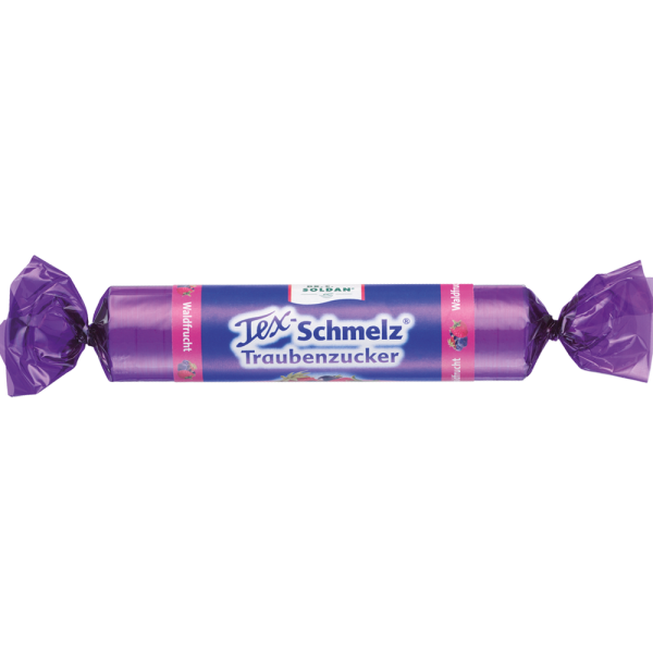 SOLDAN Tex Schmelz Traubenzucker Waldfrüchte Rolle