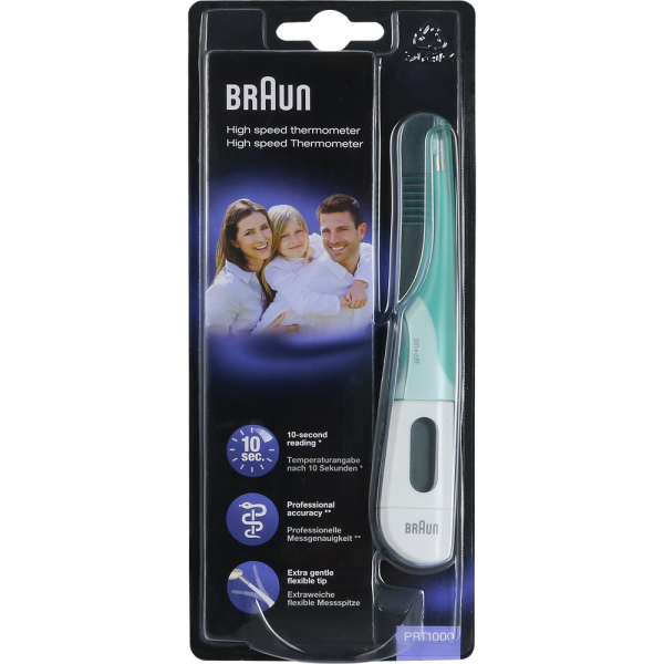 BRAUN THERMOMETER digital