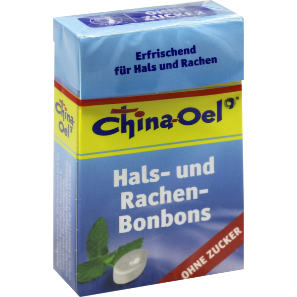 CHINA ÖL Hals- u.Hustenbonbons o.Zucker