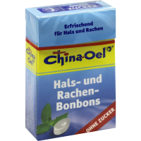 CHINA ÖL Hals- u.Hustenbonbons o.Zucker