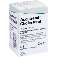 ACCUTREND Cholesterol Teststreifen
