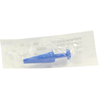 KATHETERSTÖPSEL steril blau