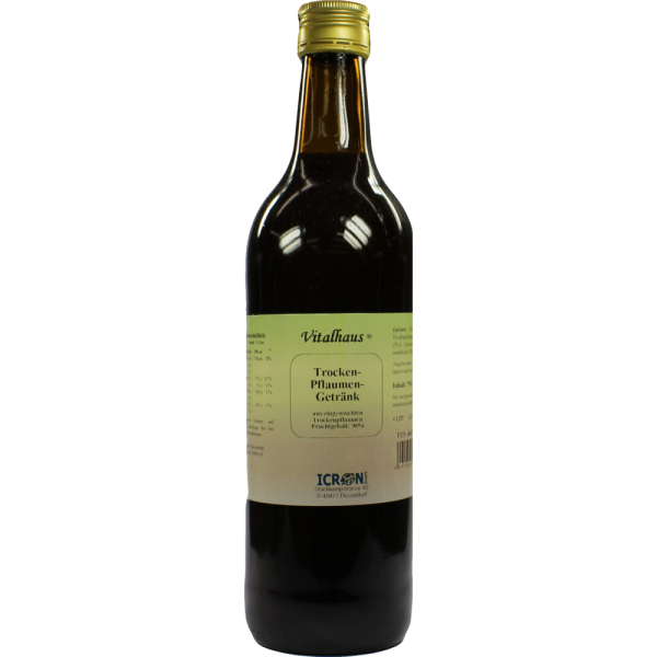 TROCKENPFLAUMEN Saft Vitalhaus