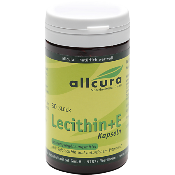 LECITHIN KAPSELN+Vitamin E 1.000 mg