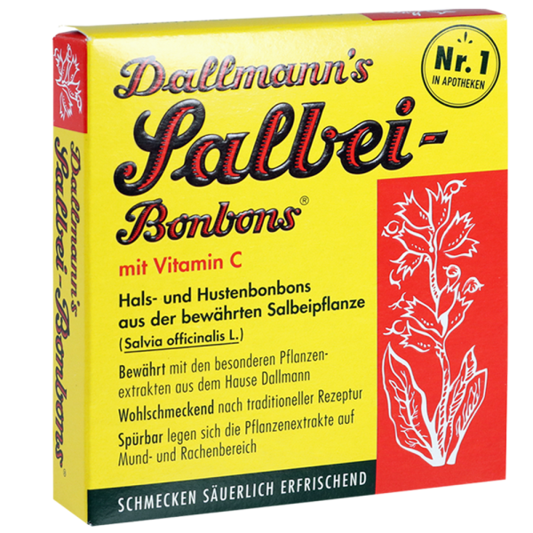 DALLMANNS Salbei Bonbons m.Vit.C.