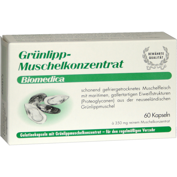 GRÜNLIPPMUSCHEL KONZENTRAT Kapseln