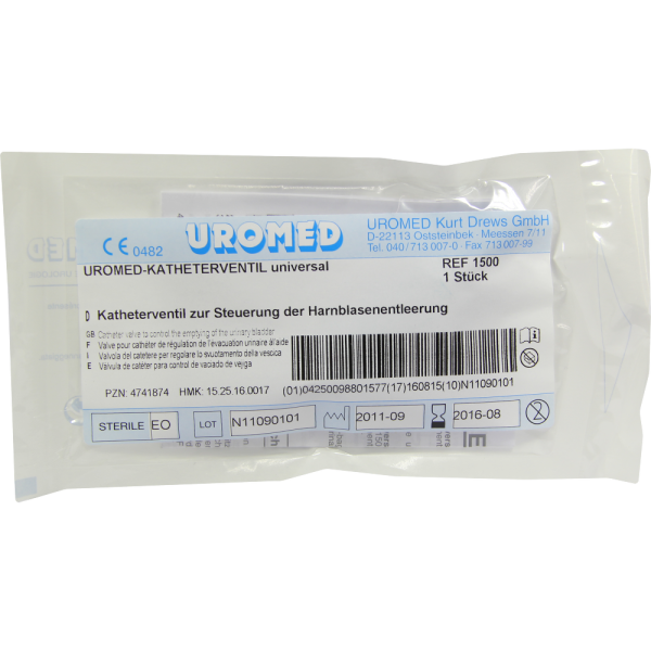 UROMED Katheterventil universal 1500