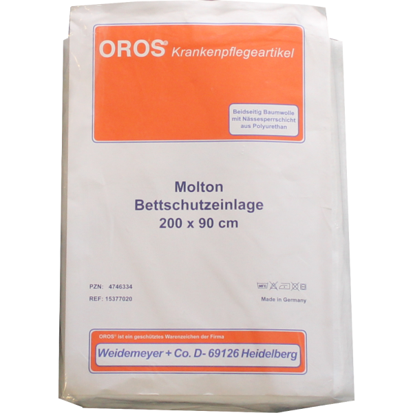 MOLTON BETTSCHUTZ Einlage 90x200 cm