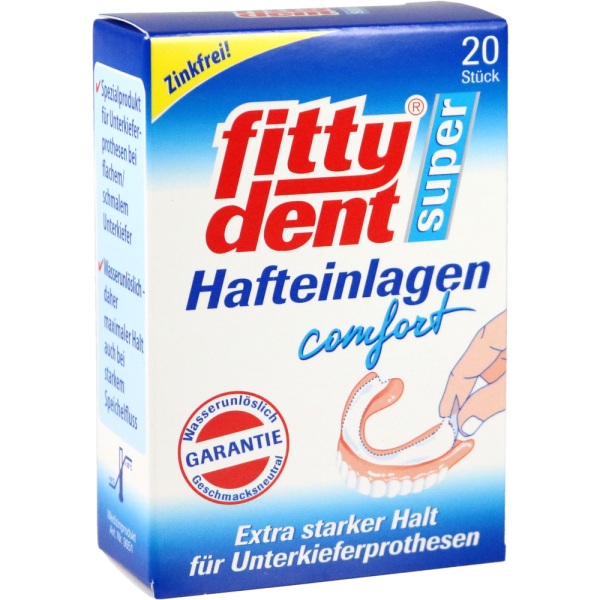 FITTYDENT super Haftkleber Einlagen