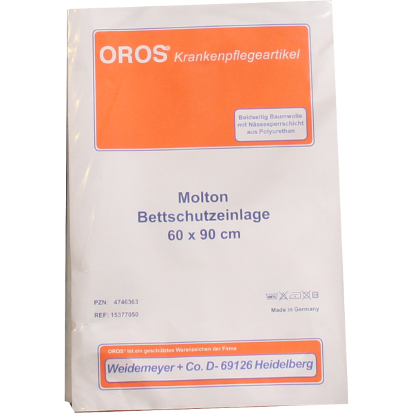 MOLTON BETTSCHUTZ Einlage 60x90 cm