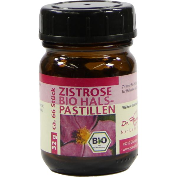 ZISTROSE BIO Halspastillen
