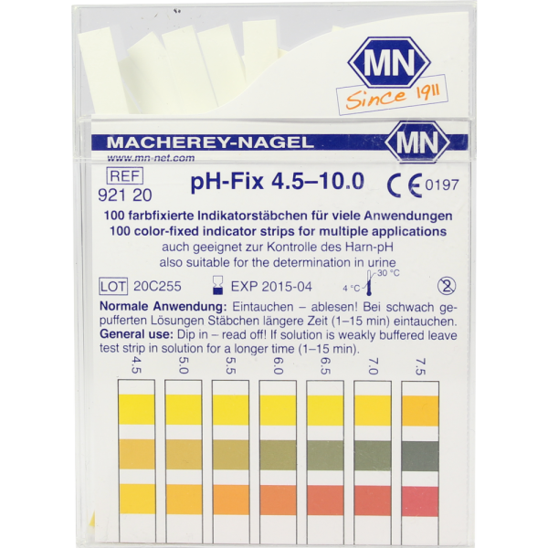 PH-FIX Indikatorstäbchen pH 4,5-10