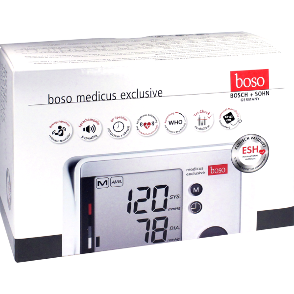 BOSO medicus exclusive vollautom.Blutdruckmessger.