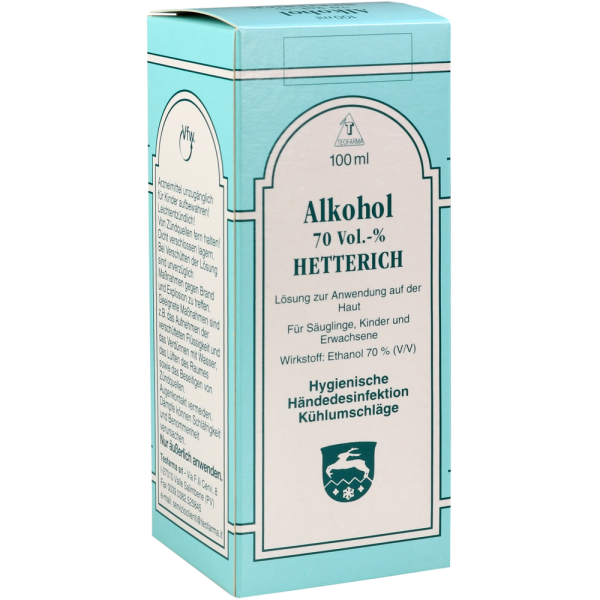 ALKOHOL 70% V/V Hetterich