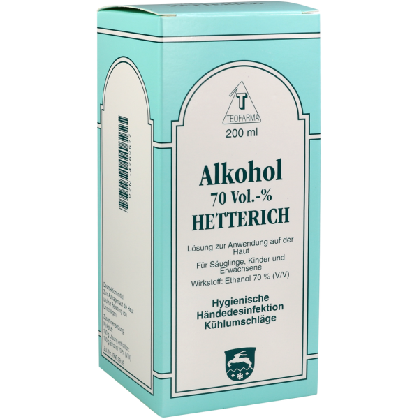 ALKOHOL 70% V/V Hetterich