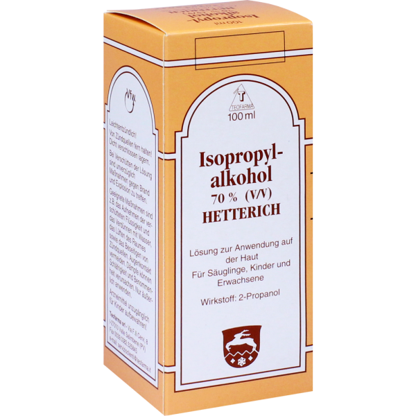 ISOPROPYLALKOHOL 70% V/V Hetterich