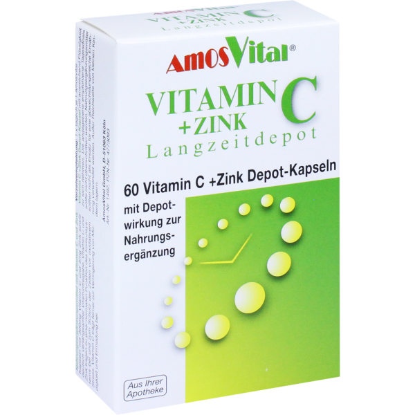 VITAMIN C+ZINK Depot Kapseln